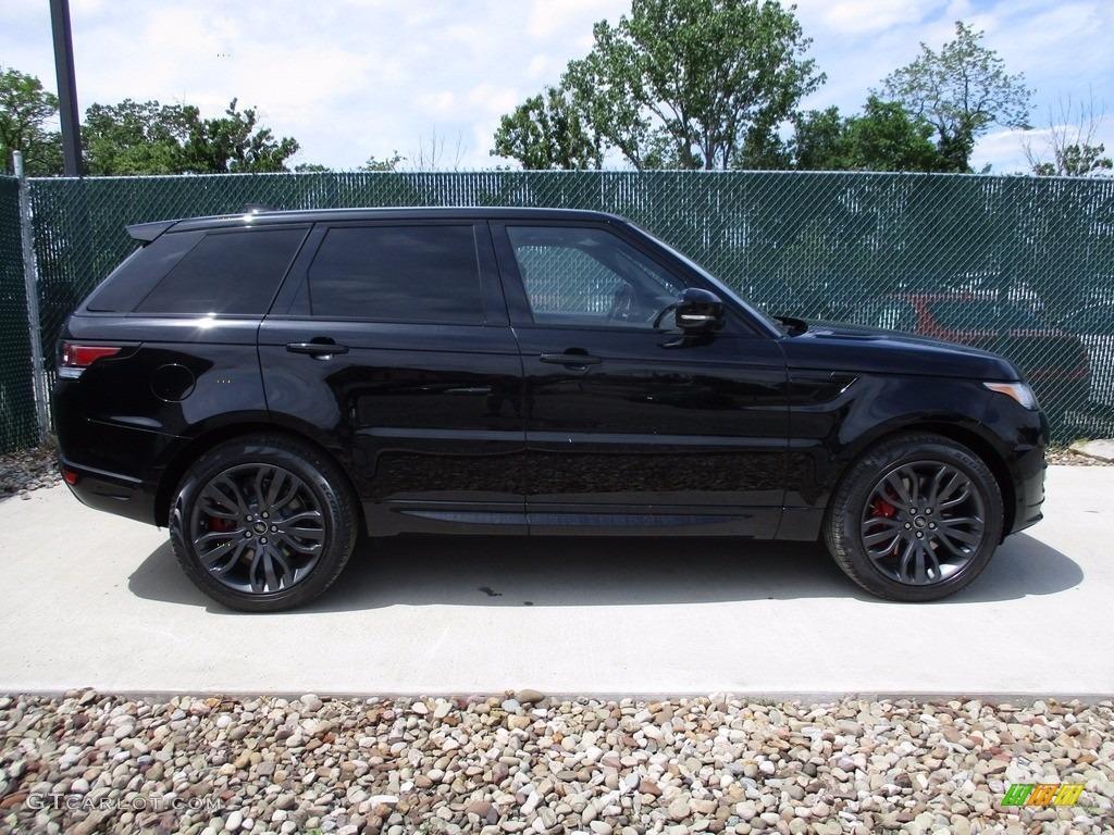 2017 Range Rover Sport HSE Dynamic - Narvik Black / Ebony/Ebony photo #2