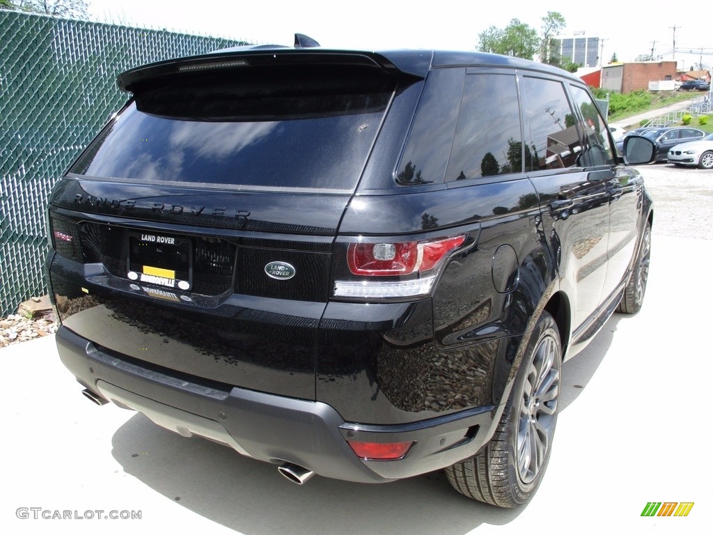 2017 Range Rover Sport HSE Dynamic - Narvik Black / Ebony/Ebony photo #4
