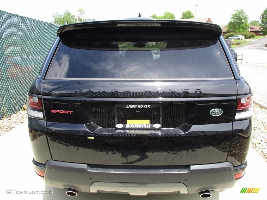2017 Range Rover Sport HSE Dynamic - Narvik Black / Ebony/Ebony photo #5