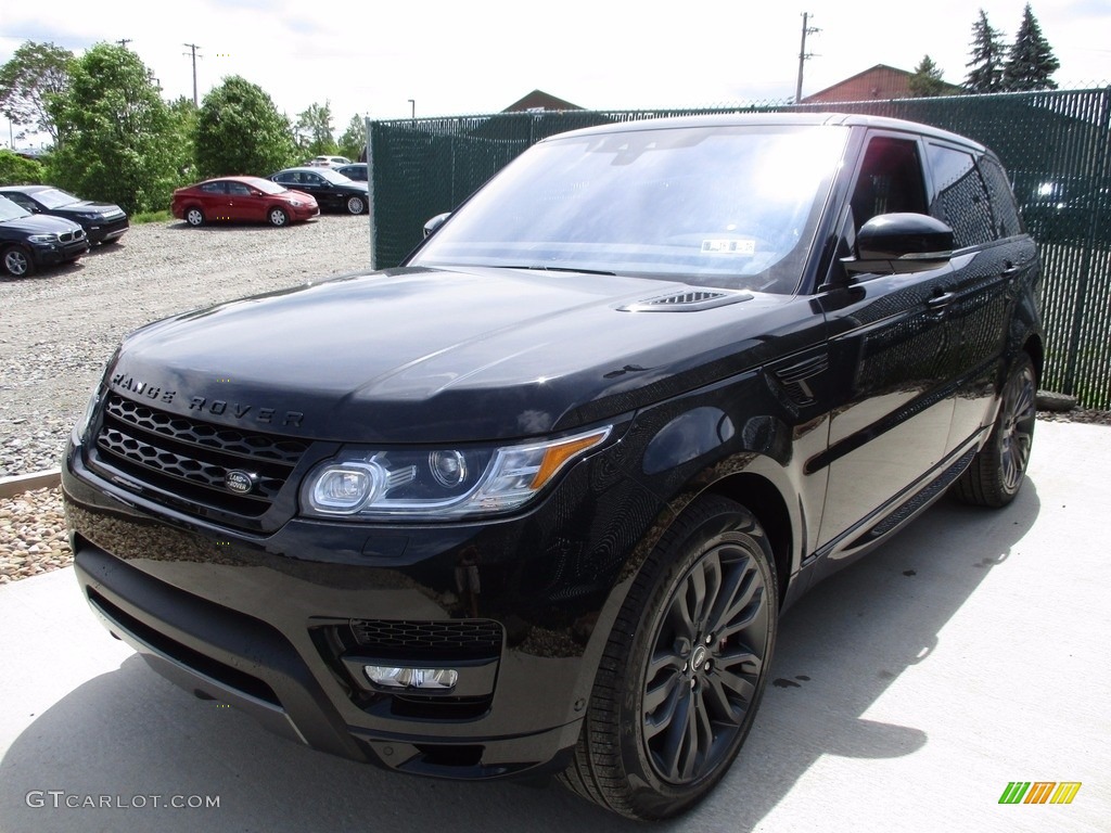 2017 Range Rover Sport HSE Dynamic - Narvik Black / Ebony/Ebony photo #7