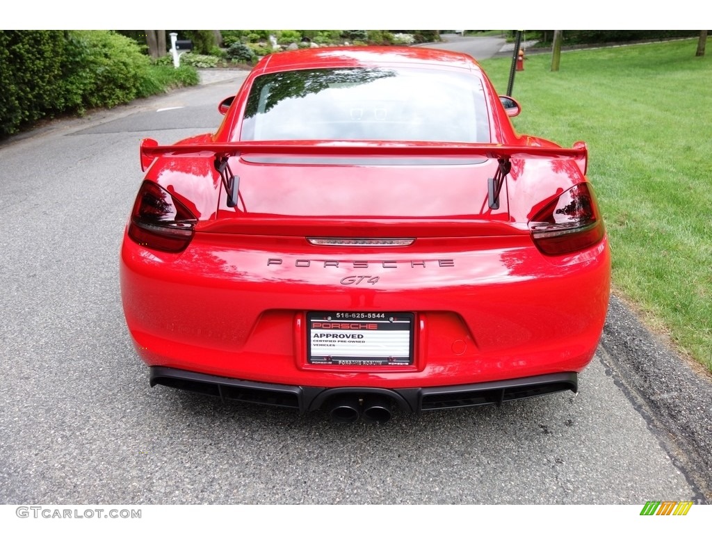2016 Cayman GT4 - Guards Red / Black photo #5