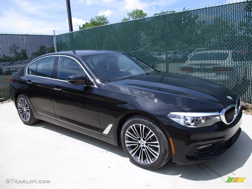 2017 5 Series 530i xDrive Sedan - Jet Black / Black photo #1