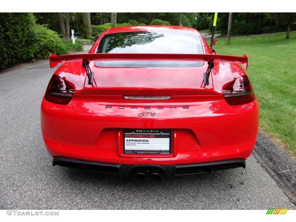 2016 Cayman GT4 - Guards Red / Black photo #9