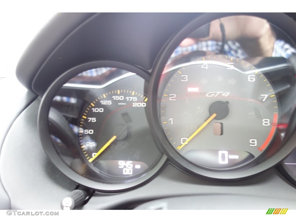 2016 Porsche Cayman GT4 Gauges Photo #120613014