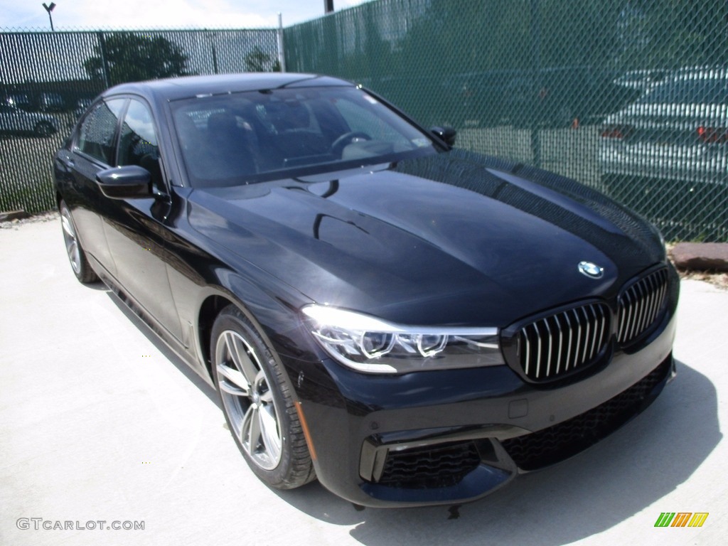 2018 7 Series 740i xDrive Sedan - Black Sapphire Metallic / Black photo #6