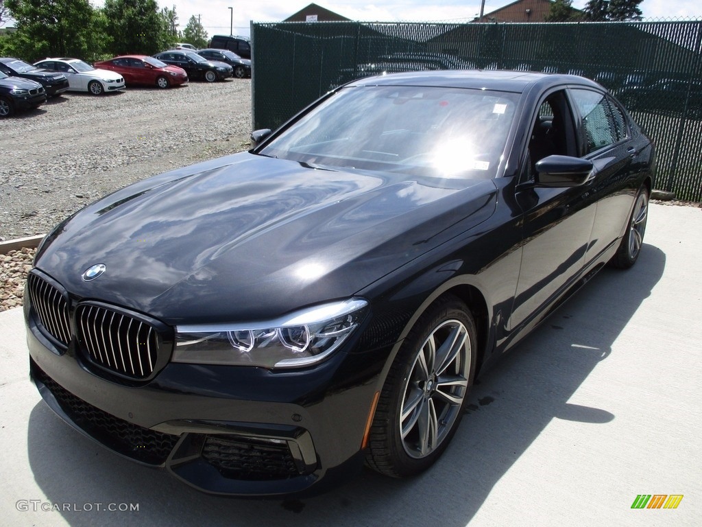 2018 7 Series 740i xDrive Sedan - Black Sapphire Metallic / Black photo #8