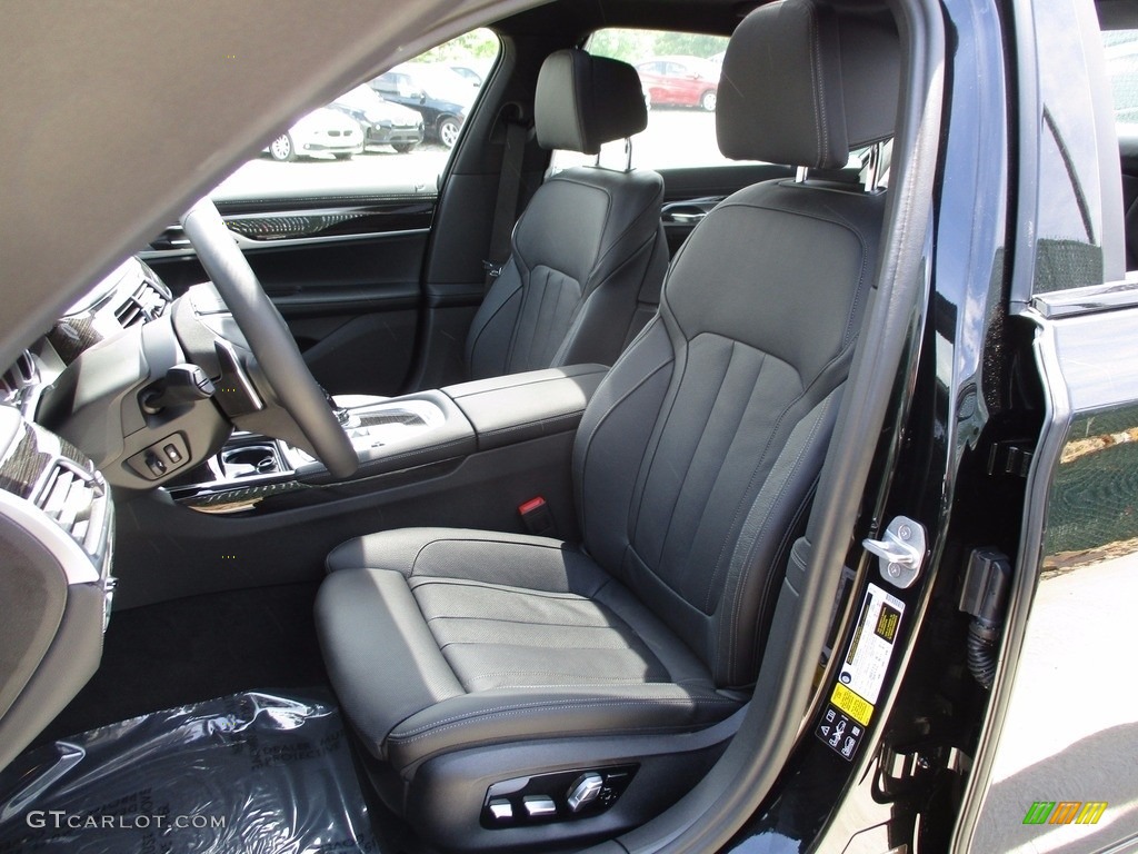 2018 7 Series 740i xDrive Sedan - Black Sapphire Metallic / Black photo #11