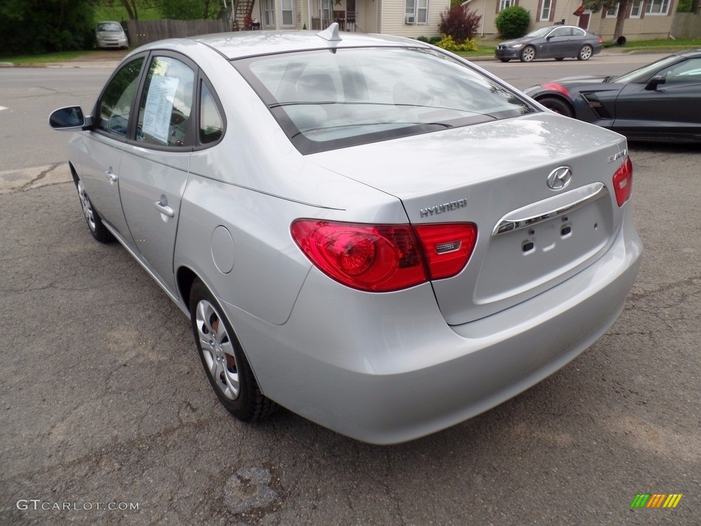 2010 Elantra GLS - Liquid Silver / Gray photo #7