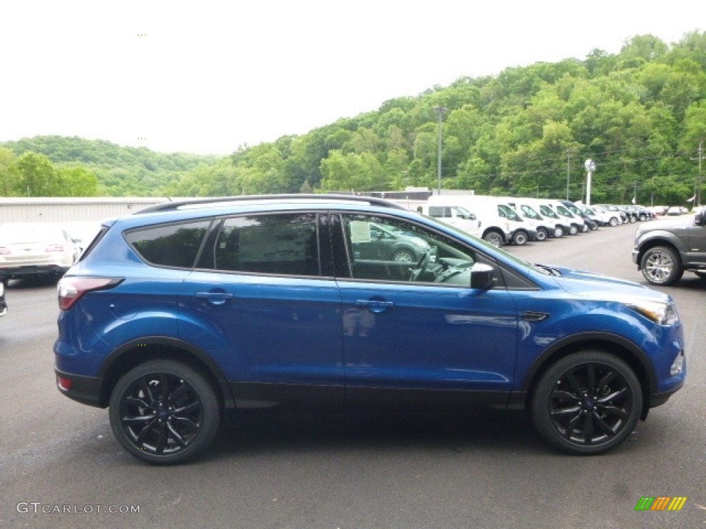 Lightning Blue Ford Escape