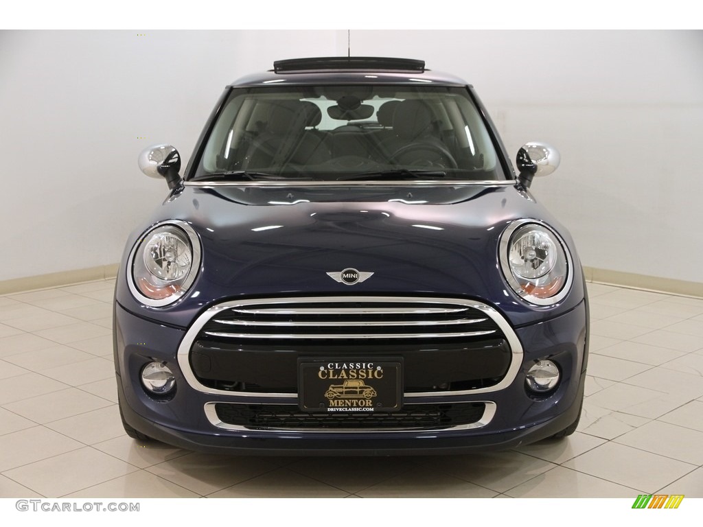 2014 Cooper Hardtop - Deep Blue Metallic / Carbon Black photo #2