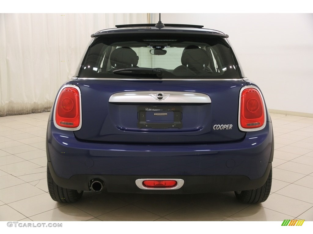 2014 Cooper Hardtop - Deep Blue Metallic / Carbon Black photo #16