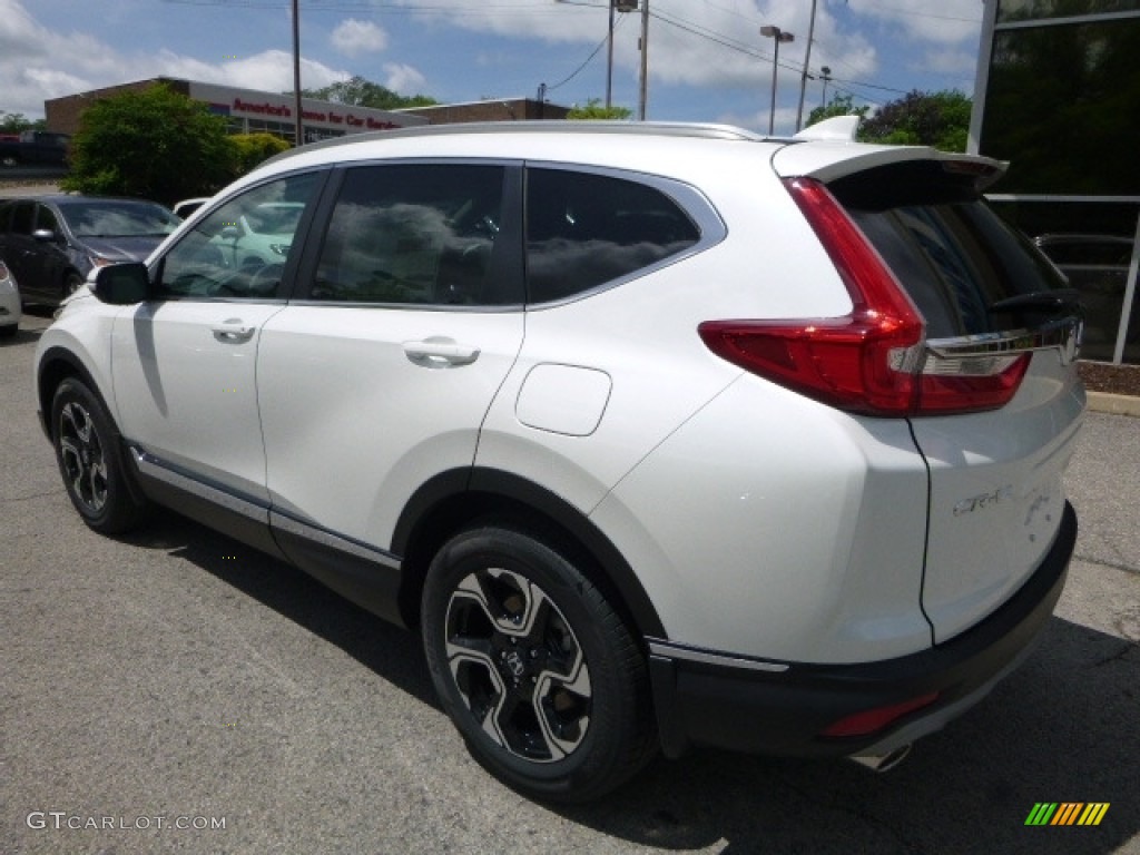 2017 CR-V Touring AWD - White Diamond Pearl / Ivory photo #2