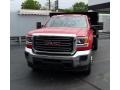 Cardinal Red - Sierra 3500HD Regular Cab Stake Truck Photo No. 4