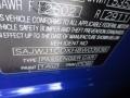  2017 XJ R-Sport AWD Caesium Blue Metallic Color Code 1AV