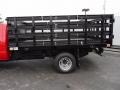 Cardinal Red - Sierra 3500HD Regular Cab Stake Truck Photo No. 12