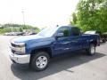 2017 Deep Ocean Blue Metallic Chevrolet Silverado 1500 LT Double Cab 4x4  photo #1