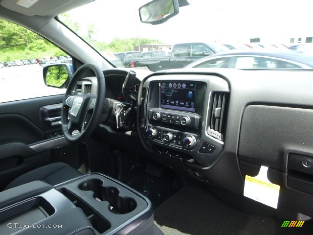 2017 Silverado 1500 LT Double Cab 4x4 - Deep Ocean Blue Metallic / Jet Black photo #11