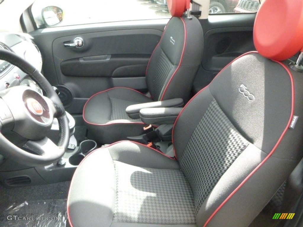 2017 Fiat 500c Pop Interior Color Photos