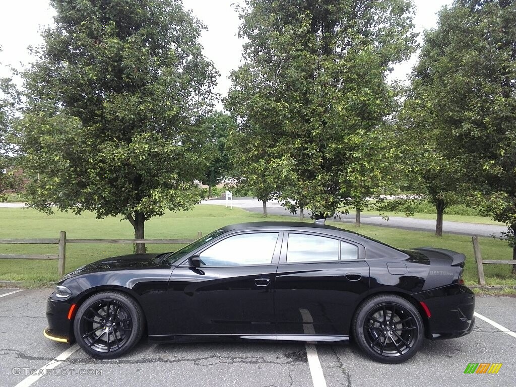 Pitch-Black Dodge Charger