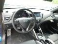Black 2017 Hyundai Veloster Turbo Dashboard