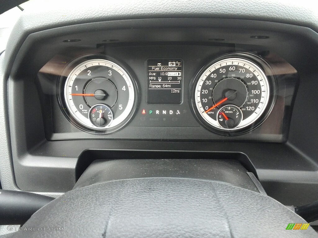 2017 Ram 4500 Tradesman Regular Cab Chassis Gauges Photos