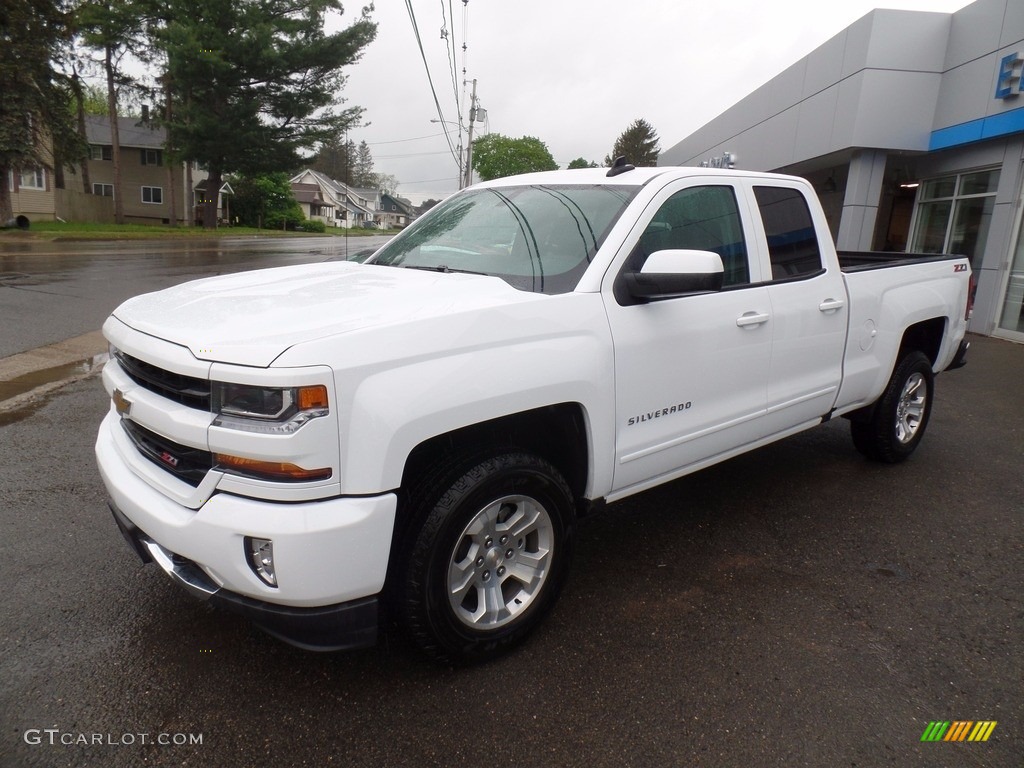 2017 Silverado 1500 LT Double Cab 4x4 - Summit White / Jet Black photo #1