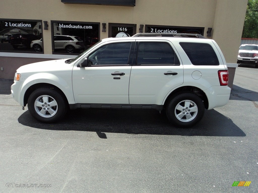 White Suede Ford Escape