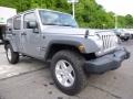 2017 Billet Silver Metallic Jeep Wrangler Unlimited Sport 4x4  photo #8