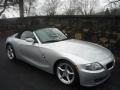 2007 Titanium Silver Metallic BMW Z4 3.0si Roadster  photo #22