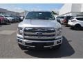 2017 Ingot Silver Ford F150 Lariat SuperCrew 4X4  photo #4
