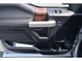 2017 Ingot Silver Ford F150 Lariat SuperCrew 4X4  photo #7