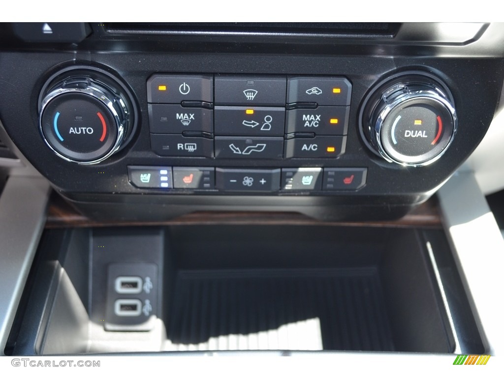 2017 F150 Lariat SuperCrew 4X4 - Ingot Silver / Black photo #15