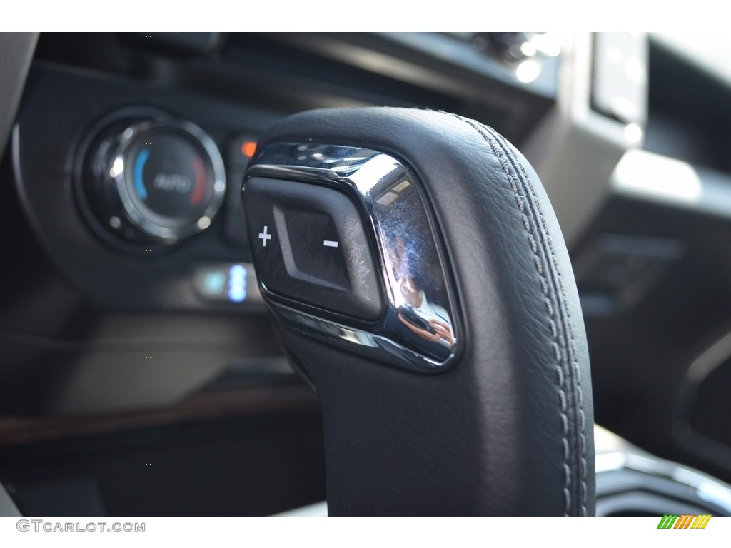 2017 F150 Lariat SuperCrew 4X4 - Ingot Silver / Black photo #17