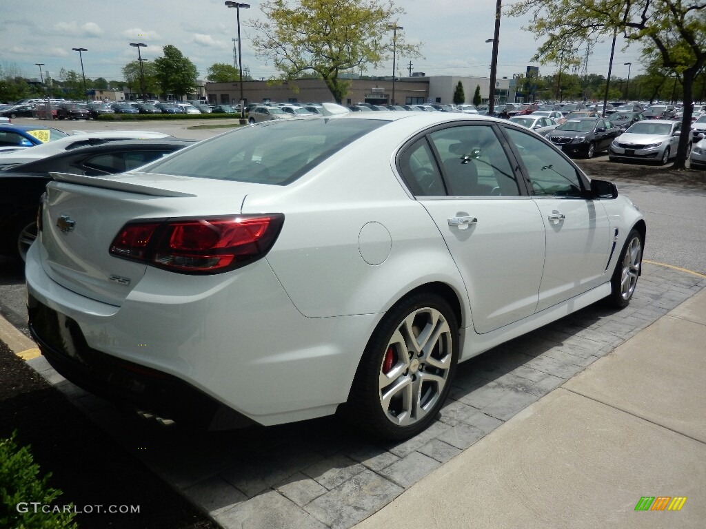 2017 SS Sedan - Heron White / Jet Black photo #4