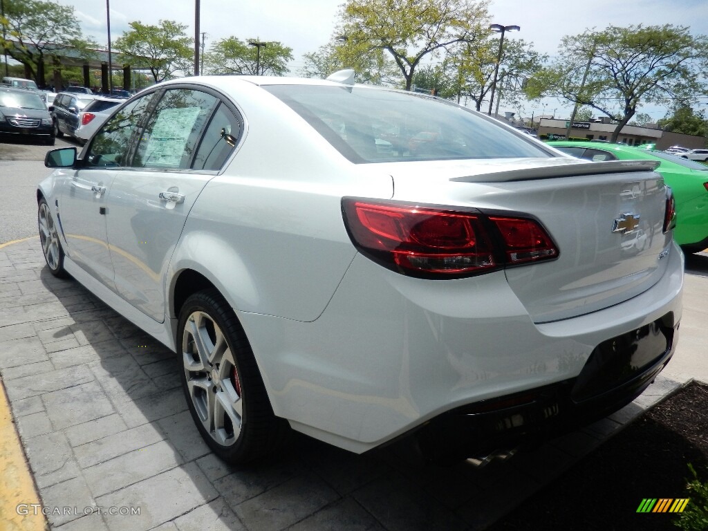 2017 SS Sedan - Heron White / Jet Black photo #5