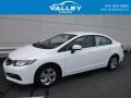 Taffeta White - Civic LX Sedan Photo No. 1