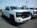 2017 Summit White Chevrolet Silverado 1500 LT Double Cab 4x4  photo #3