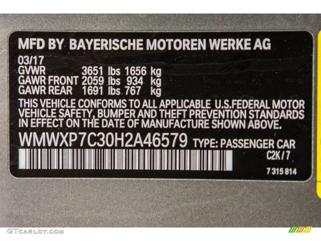 2017 Hardtop Cooper S 2 Door - Melting Silver Metallic / Carbon Black photo #11