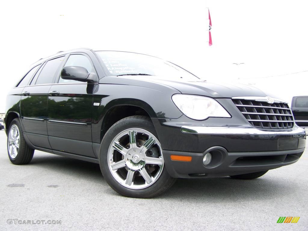 2007 Pacifica Touring - Brilliant Black / Pastel Slate Gray photo #1