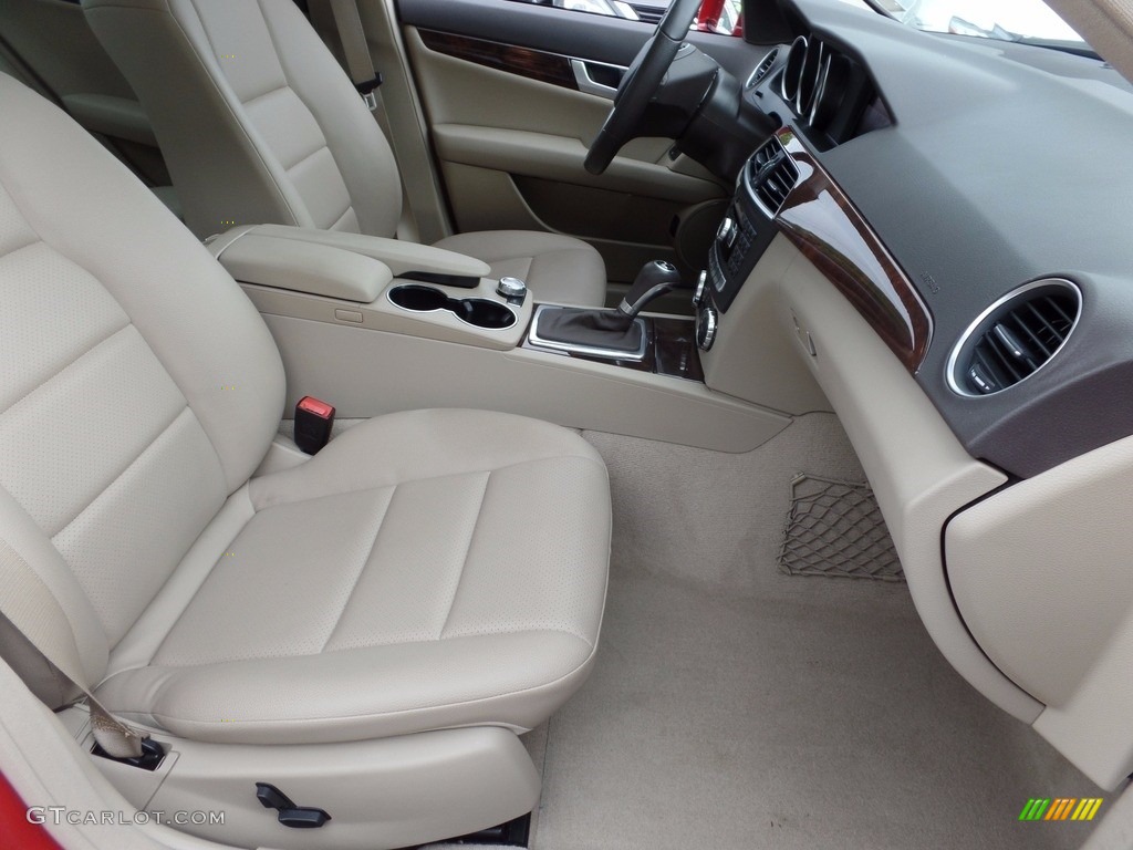 2013 C 350 Sport - Mars Red / Almond Beige photo #13