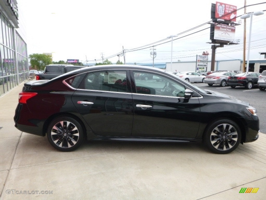 Super Black 2017 Nissan Sentra SR Turbo Exterior Photo #120624815