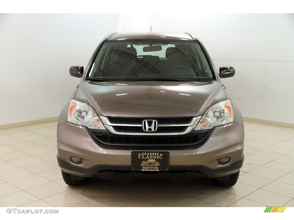 2011 CR-V LX 4WD - Urban Titanium Metallic / Black photo #2