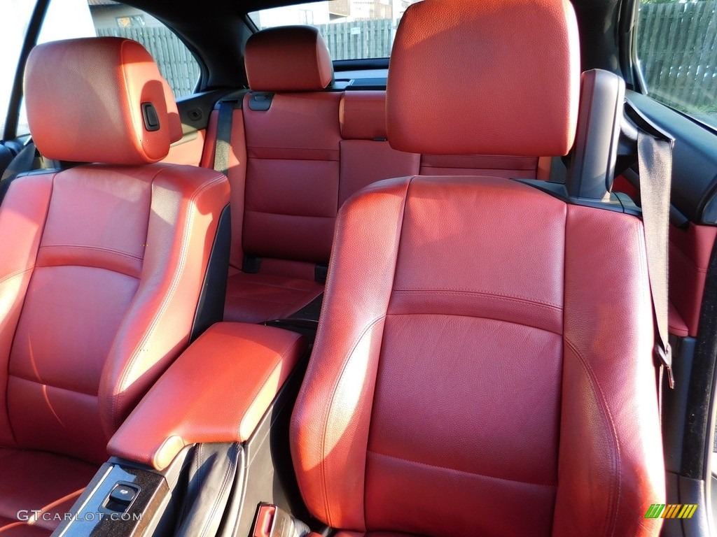 2011 3 Series 335i Convertible - Alpine White / Coral Red/Black Dakota Leather photo #14