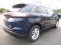 2017 Blue Jeans Metallic Ford Edge SEL AWD  photo #2