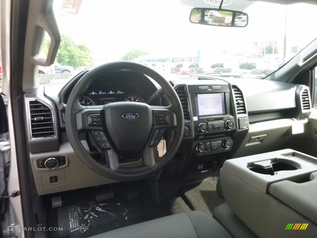 2017 F150 XLT SuperCrew 4x4 - Ingot Silver / Earth Gray photo #12