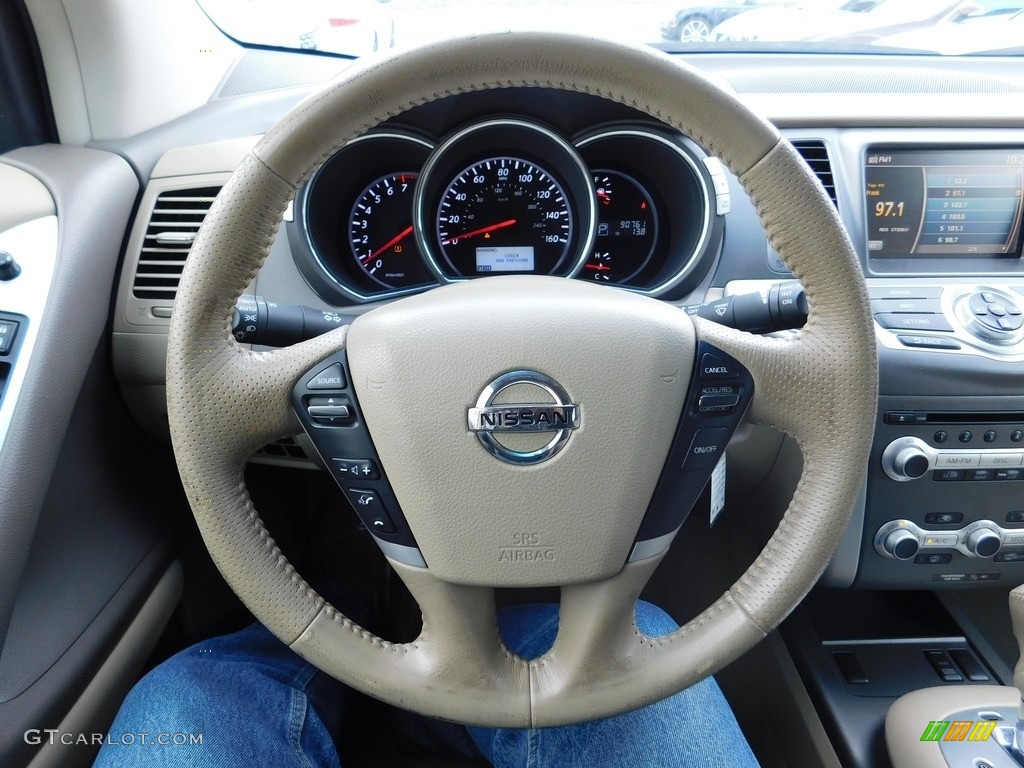 2011 Murano SV AWD - Tinted Bronze / Beige photo #16