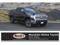 2017 Midnight Black Metallic Toyota Tundra SR5 CrewMax 4x4  photo #1