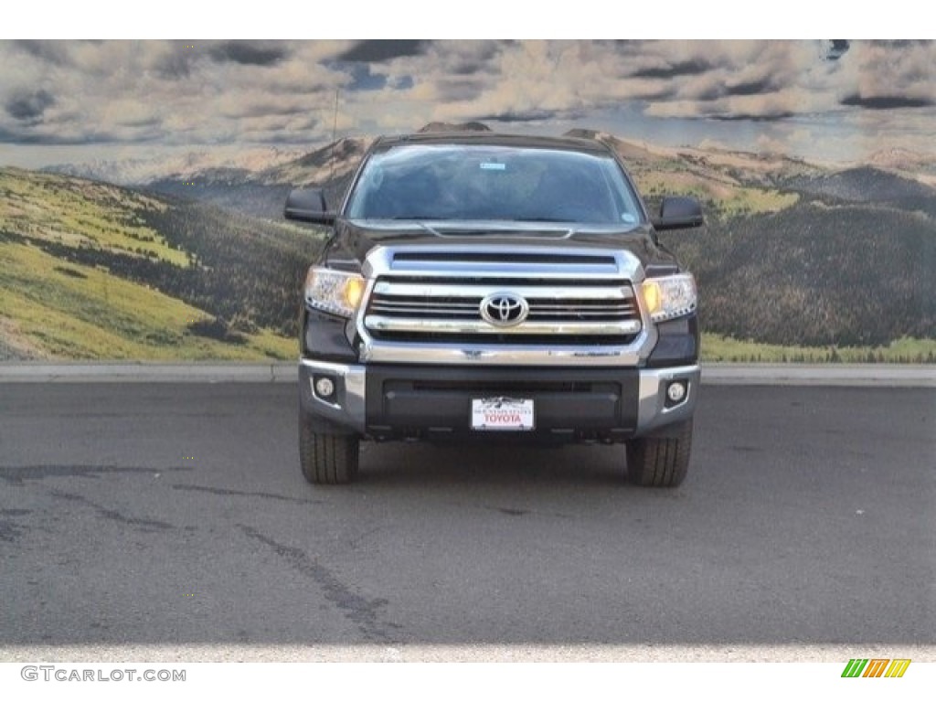 2017 Tundra SR5 CrewMax 4x4 - Midnight Black Metallic / Graphite photo #2