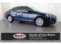 2014 Obsidian Blue Pearl Honda Accord EX Sedan  photo #1