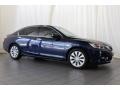2014 Obsidian Blue Pearl Honda Accord EX Sedan  photo #2